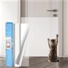 Vexaflow Protezione Divano Graffi Gatto, PVC Autoadesivo Protezione per Mobili, Divano, Porta e Parete, Adatto a Cani e Gatti, 43 x 800 cm Nastro Adesivo Antigraffio Trasparente