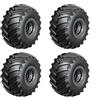 Womaqu Y14411-21 Scala 1/14 RC Accessori Auto Rally Ruote, Ricambi RC Veicolo Ruote & Set di Pneumatici per 14412 & 14411 (Quattro Gomme)
