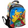 mybagstory - Pokémon - Zaino da ragazzo 38 x 28 x 16 cm - Borsa scuola per bambini primaria con 2 scomparti con zip - Bambino - scuola - asilo - idea regalo
