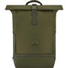 Johnny Urban Zaino Donna e Uomo Verde - Allen Large - Rolltop Zainetta per Scuola, Università, Viaggio - Scomparto per Laptop da 16 pollici - Idrorepellente