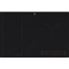 Electrolux Serie 700 EIS82453IZ Piano Cottura da Incasso Induzione 77 cm 4 Zone Bridge SenseBoil Hob2Hood Vetroceramica SaphirMatt Nero