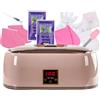 JOJOCOSMO Paraffina Bath,4000ml scalda paraffina mani piedi professionale for Hands and Feet,include cera di paraffina per bagno di paraffina,Bagno di paraffina con tecnologia LED