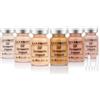 ZEVOFIUR BB Facial Glow Siero Starter Kit Acido Ialuronico Essenza Fondotinta Skin Care Kit 8ml 6pcs, combinato con niacinamide e peptidi per schiarire il tono della pelle, fondotinta anti-invecchiamento