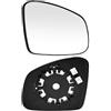 TTCR-II 1PC Compatibile con Vetro Specchio Smart Fortwo C453 2014-2020/Smart Forfour W453 2015-2019/Renault Twingo III 2015-2019, Specchietto Retrovisore lato Passeggero Riscaldato Fortwo C453-Destra