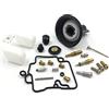 Hippotech Kit de Reparación de Carburador Reemplazo para Kei&hin KT CVK 24 con Bomba de Aceleración con Chorro Principal de Rosca de 4mm