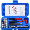 BestsQ Set di riparazione filettature, 14 pezzi, per trapano Helicoil, dimensioni: M14 x 1,5