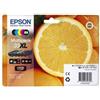 Epson Cartuccia d'inchiostro Epson 33XL Multicolore N/C/M/G [C13T33574510]