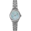 Timex TW2W90700 Trend, Orologio da donna da 25 mm, con cinturino a bracciale in acciaio inox argentato, quadrante blu e cassa argentata