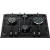 Hotpoint Ariston - Piano Cottura A Gas Pcn 640 T (an) R /ha 4 Fuochi-antracite