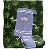 LOGOVISION South Park South Park Towlie Pot Leaves Coperta super morbida al tatto setoso - 152 x 127 cm