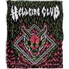 Stranger Things Hellfire Club Neon Flames Sketch Coperta super morbida al tatto setoso - 152 x 127 cm