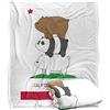 LOGOVISION We Bare Bears California Stack Coperta super morbida al tatto setoso - 152 x 127 cm