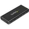 StarTech Box esterno in alluminio SATA M.2 NGFF - USB 3.1 (10Gbps) con cavo USB-C