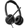 EPOS IMPACT 860T Cuffie con Cavo USB-C e USB-A, Doppio Padiglione, Microfono Noise-Cancelling, Certificato Teams, Super Wideband Audio, Vestibilità Confortevole, Ottimo per Business e Ufficio