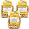 Oltresole - Pasta di Riso Integrale Biologica Italiana Gluten Free, Formato Penne - pasta senza glutine, 100% farina di riso integrale bio, ricca di fibre, vegana, confezione da 3 pacchi da 350 g