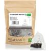 FRISAFRANO | Tè nero Earl Grey biologico in piramidi 15 unità | 30g | Antisettico | Foglie di tè nero | Energizzante | Bustine di tè nero | Tè Fresco e Floreale | conte grigio | Tè conte grigio | tè