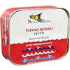 Sicilia Bedda - TONNO ROSSO DEL MEDITERRANEO IN OLIO D'OLIVA - Vari Tagli e Formati (Filetti di Tonno, Latta 300 Grammi)
