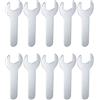 QUARKZMAN 10 Pezzi Chiave a Bussola Aperta 18X92X2mm Metrica Super Sottile
