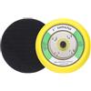 QUARKZMAN 4 Inch Supporto con Gancio e Anello per Dischi di Levigatura con Filettatura 5/16-24 per Dischi di Levigatura Diamantati Lucidatura e Pulitura, Giallo + Nero 2pz