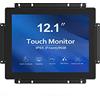 GreenTouch 12,1 pollici 10 punti Touch Front IK08/IP65 Open Frame Touch Monitor Desktop o montaggio a parete Multi Point Touch 1024x768