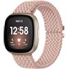 PKQTOP Cinturino di ricambio per Fitbit Versa 4 / Versa 3, cinturino sportivo in nylon per Fitbit Sense 2 / Sense