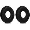 kwmobile 2x Cuscinetto Cuffie Compatibile con Sony MDR-ZX110 / MDR-ZX310/ MDR-ZX330 Pad - Cuscinetti Ricambio Cuffie Over Ear Simil Pelle - nero