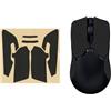kwmobile Nastro Antiscivolo per Mouse da Gioco Compatibile con Razer Viper Ultimate Griptape - Facile da Applicare e Sottile - 0,5 mm - nero