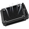 Eboxer Radiatore di raffreddamento ad acqua da 120 mm, ultimo dissipatore di calore a liquido a 10 tubi con raffreddamento a U a forma di U per radiazione termica, scambiatore di calore adatto per tubi da 8-