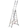 Scala Alluminio Modula Tripla 3X7 Al405
