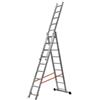 Scala Alluminio Modula Tripla 3X9 Al415