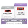 Swisse Protocollo Beauty 360°, Integratori alimentari, Capelli Forti Donna 30 Compresse, Swisse Bellezza della Pelle 30 Compresse