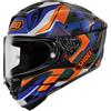 SHOEI Casco X-SPR PRO VALION Blu Arancione SHOEI