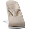 BabyBjörn Sdraietta Bliss, Tessuto/Jersey, Tri-Fabric, Beige chiaro | Ergonomica, sicura e divertente: questa sdraietta 2-in-1 per tutti i giorni offre un dondolio naturale