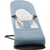BabyBjörn Sdraietta Balance Soft, Tessuto/Jersey, Blu/Grigio