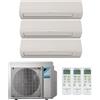 DAIKIN CONDIZIONATORE DAIKIN SENSIRA TRIAL SPLIT 9000+9000+12000 BTU INVERTER R32 3MXF68 A++ WIFI