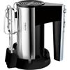 SOKANY Frullatore manuale da 300 W - 5 livelli & funzione Turbo & espulsione I mixer a mano agitatore manuale con 2 fruste e 2 ganci per impastare e 1 base (nero/argento)