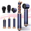UKLISS Set Styler Per Capelli 5 IN 1 - Airstyler Air Curlers Asciugacapelli 5 IN 1 Con Asciugacapelli A Spazzola Rotonda, Spazzola Ad Aria Calda Per Arricciacapelli, Asciugatura, Volume, Ricci - Blu