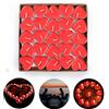 ASANMU Candela Romantica, 50 Candele Cuore Rosso, Candela Rossa, Candele Romantiche a Forma di Cuore, Candele San Valentino, per Compleanno, proposte, Matrimoni, Feste, Anniversari
