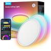 Govee RGBIC Smart - Set di 2 plafoniere LED intelligenti dimmerabili 24 W Ø 30 cm con 16 milioni di colori fai da te, compatibile con Alexa e Google Assistant per camera da letto