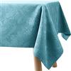 Filumi Tovaglia 100x100 cm blu, lavabile, per interni ed esterni, motivo geometrico Eris