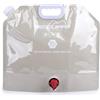 Tool & Tree Tanica per acqua pieghevole, 8 l, con pratico rubinetto di scarico e riempimento, maniglia robusta e materiale senza BPA, perfetta per campeggio, escursioni, attività all'aperto, viaggi e