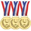 PATIKIL 3 Pezzi Medaglie d'oro da 2 Pollici Medaglie del Vincitore