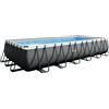 INTEX - Piscina Rettangolare Ultra XRT Frame con Pompa a Sabbia - altezza 132x732x366 cm