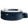INTEX - Spa Idromassaggio PureSpa™ Bubble Massage 4 Posti Blu Navy - altezza 71 cm diametro 196 cm