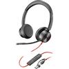 POLY Headset HP Poly Blackwire 8225 Nero