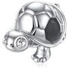 Eusense Tartaruga Charm Ciondoli per Pandora Compatibile con Braccialetti e Collane europei Regali per le Ragazze Donne Mamma