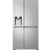 LG Frigorifero americano LG GSLE91MBAC, Sistema Multi Flow: Sì; raffreddamento frigorifero: No Frost; congelatore: Frost, Capacità netta totale 628 l, Rumorosità: 34 dB(A), LAN wireless, Dispenser acqua, ghiaccio, Dimensioni: L 91,3 cm A 179 P 73,5 cm, …