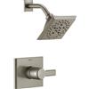 Delta Faucet T14299-SS-PR Vasca/Doccia Pivotal, Lumicoat Inox