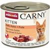 ANIMONDA Carny Kitten Veal&Chicken&Turkey 200 g vitello pollo e tacchino per gattini