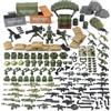 Feleph Set di armi militari per figurine da soldato, modello mimetico, tenuta tattica SWAT 2a guerra mondiale, kit di accessori